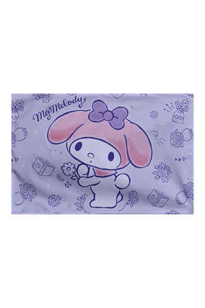 My Melody 5In1 Bnb Comforter Set - Brushed Microfiber Material, Polyester Shell - - Purple