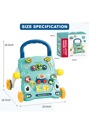 Star Babies - Baby Activity Walker - Blue