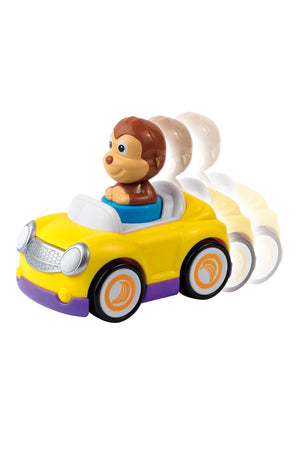 Little Learners Push N’ Go Racer - Press Animal for Zooming Action, Cause & Effect Learning, Motor Skills Development, 12M+