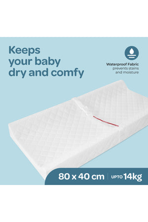 MOON 4-Sided Water Proof Diaper Changing Mat, 80Cm