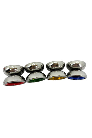 Galaxy Metal Yo-Yo Toy Set, 4 Mixed Colors, Smooth Spin Beginner YoYo for Kids and Adults, Classic Skill Toy for Hand-Eye Coordination, Party Favor Return Gift, Durable Body