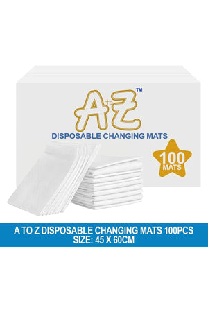 Star Babies Disposable Changing Mat Large Pack of 100 - White
