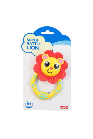 Little Learners My First Rattle (lion) - Baby Rattle Toy