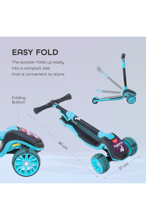 MOON Xplora Baby Scooter - Blue