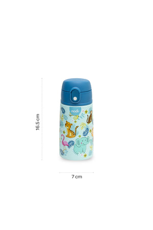 MOON Kids Insulated Water Bottle – BPA Free,Leak Proof Sipper for Toddlers – Eco-Friendly – Stays Cold or Warm for Hours -Animal
