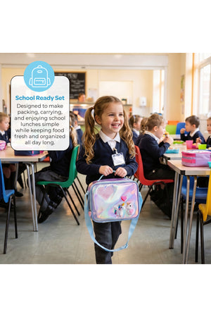 مون Kids Lunch Box PP + Stainless Steel Insulated Tiffin Box Leak-Proof, BPA-Free, Durable School Lunch Box لـ Boys & Girls Easy Open Clips Food Safe Eco-Friendly Kids Meal Box صورة المنتج | MOON Kids Lunch Box | PP + Stainless Steel Insulated Tiffin Box | Leak-Proof, BPA-Free, Durable School Lunch Box for Boys & Girls | Easy Open Clips | Food Safe Eco-Friendly Kids Meal Box product view