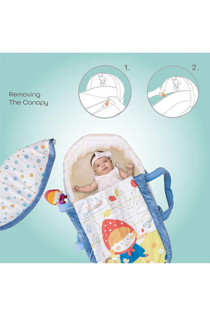 MOON Moses Basket - Pink