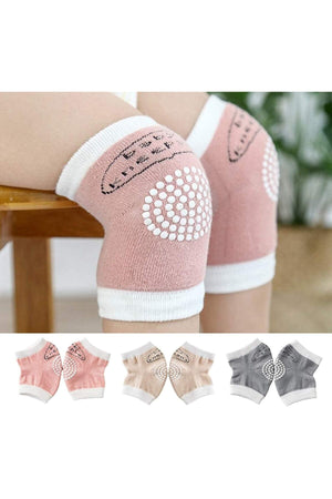 Star Babies Anti Slip Crawling Kneepads Multicolor - Pack of 3