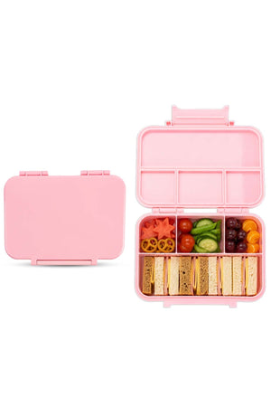 Cocobee Tritan Leakproof Bento Lunch Box – 4 Compartments, Bpa-Free, 585Ml, 3Y+, Pink