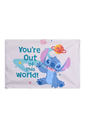 Lilo & Stitch 5-Piece Comforter Set, Brushed Microfiber, Polyester Shell, – Blue
