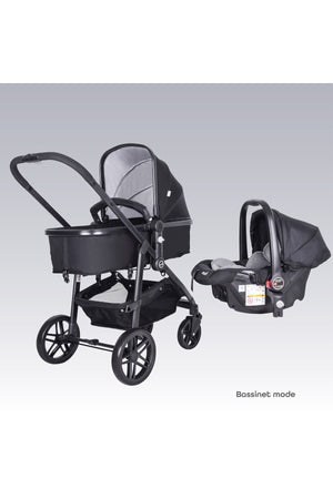 MOON Tres 3 in 1 Travel System -Black