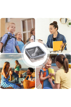 Star Babies 3-in-1 School Lunch Combo – Insulated Lunch Bag, Leak-Proof Bento Lunch Box, and Stainless Steel Mini Food Jar Set for Kids, Toddlers & School