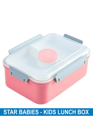 Star Babies - Kids Lunch Box - Pink/White