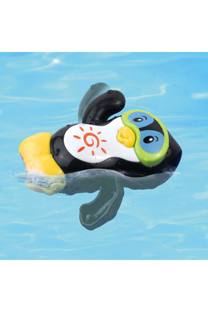 Little Learners Arctic Swimmer - Wind-Up Bath Toy, Swims in Water, Assorted 12M+