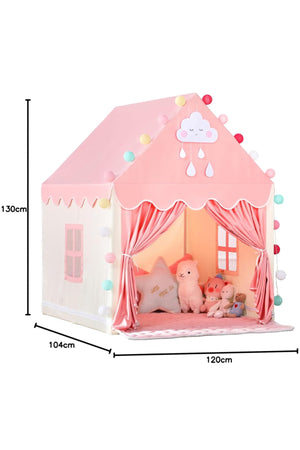 Star Babies Kids Play Tents for Toddlers Kids Tents Indoor Playhouse - Princess Tent for Girls Toy House Gift - Pink