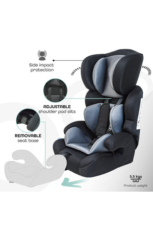 MOON Tolo - Car seat (Group 1,2,3)-Grey