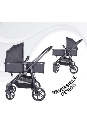 MOON Tres 3 in 1 Travel System -Black