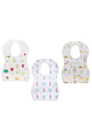 Star Babies - Disposable Bibs Pack of 25 - Mixed Design