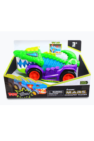 Little Learner M.A.R.S. Chompin’ Racer (Croco) - Motorized Vehicle with Jaw Chomping Action