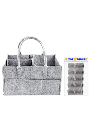 Star Babies - Scented Nappy Bag, Diaper Caddy Organizer - Assorted