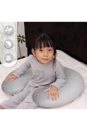 MOON Feeding Pillow with Bamboo rayon - Grey