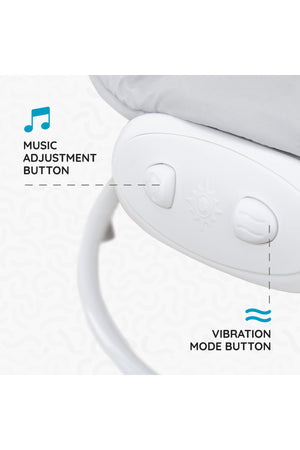 MOON Hopper Baby Bouncer - Grey Star