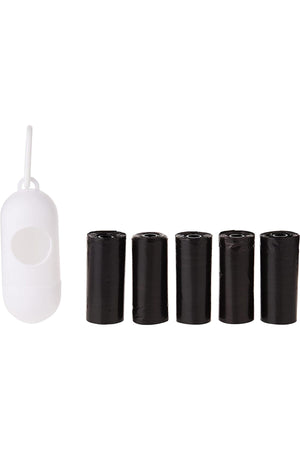 Star Babies Disposable Scented Bags Pack of 5 & Dispenser - Black