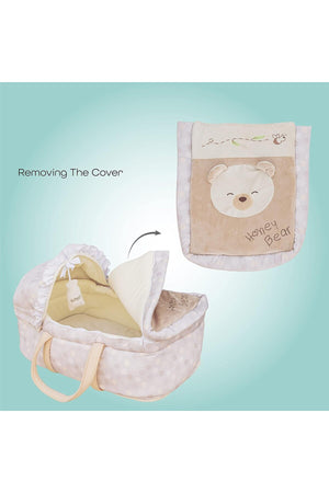 MOON Moses Basket - Honey Bear