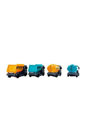 2CH Remote Control Construction Truck Toy for Kids, Mini RC Engineering Vehicle with Easy Controller, Durable Off-Road Wheels, Indoor Outdoor Toy Car Gift for Boys & Girls