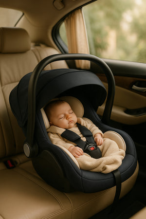 Kikibebe Ultra Comfortable Car Seat For Ages 9 Months To 12 Years – Black