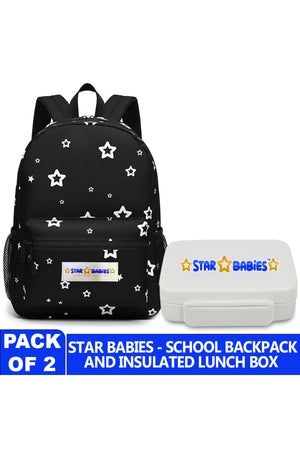 Star Babies - Backpack with lunch box combo.