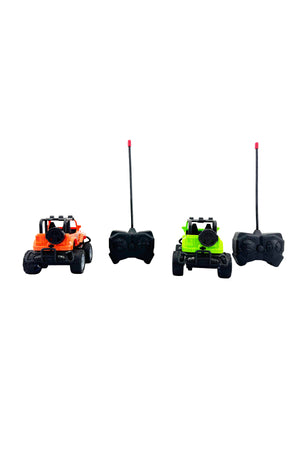 1:43 Scale 4 Channel Remote Control Car for Kids, Mini RC Off-Road Truck with Handheld Controller, Durable Toy Car for Indoor & Outdoor Play, Fun Racing Gift for Boys and Girls