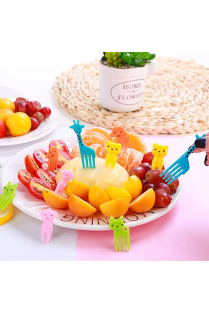 Star Babies - Animal Fruit Picks - Multicolor - 10 Pcs