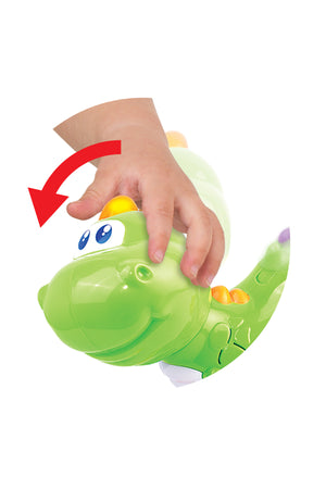 Little Learners Count and Stack Dino - Electronic Stacking Rings, Learn Counting & Colors, Bilingual, 12M+