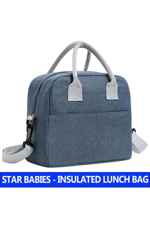 Star Babis Insulated Lunch Bag-Blue