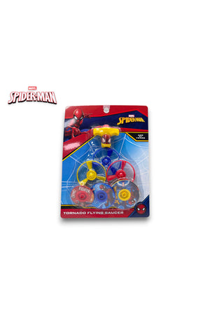 Marvel Spider-Man Tornado Flying Saucer Toy | Outdoor Spinner Disc for Kids Age 3+| Multicolor