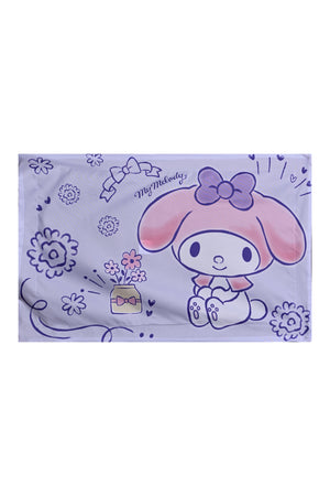 My Melody 5In1 Bnb Comforter Set - Brushed Microfiber Material, Polyester Shell - - Purple