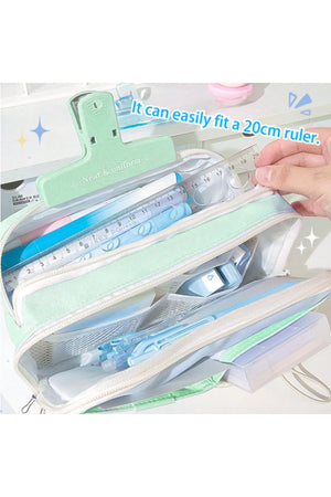 Star Babies - Pencil Case With Handle - Green
