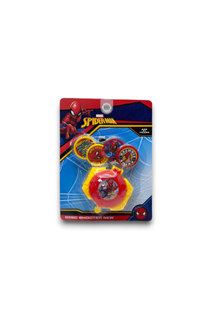 Marvel Spider-Man Disc Shooter لعبة للأطفال | Web Head Crime Fighter Target لعبة | Ages 3+| متعدد الألوان