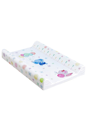 MOON Changing Mat-80 x 50 x 10cm, Baby Elephants with Balloons