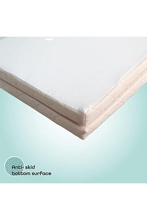 MOON Two fold Travel Cot Mattress - Beige