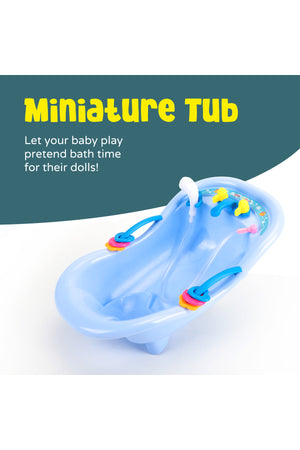 MOON Bath tub Buddies for Toddlers – Blue