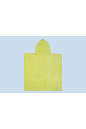 Minnie Girls' Poncho Towel| Soft & Cozy Bath Wrap For Kids – Yellow