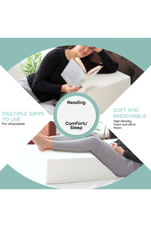 MOON Leg Elevation pillow-white