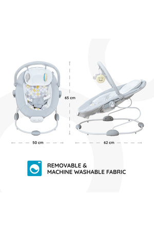 MOON Hopper Baby Bouncer - Grey