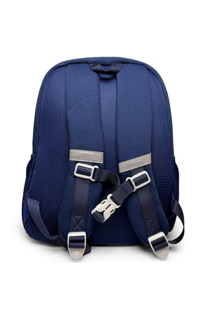 Cocobee Aeroplane-Style Astronaut Print Backpack For Boys – Navy Blue