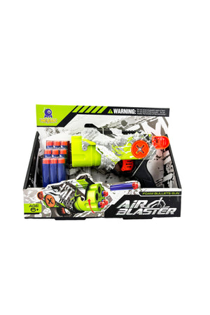 Galaxy Air Blaster Soft Bullet Gun for Kids, Foam Dart Blaster Toy with Safe Soft Bullets, Target Shooting Game Set for Boys and Girls Indoor Outdoor Play