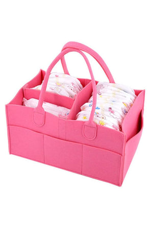 Star Babies Diaper Caddy Organizer - Pink