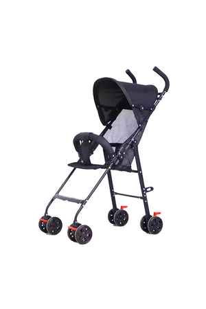 Star Babies - Light Weight Foldable Baby Stroller - Black