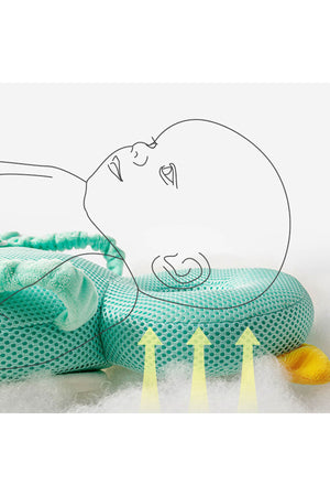 Star Babies - Bedside Crib & Head Support_Green